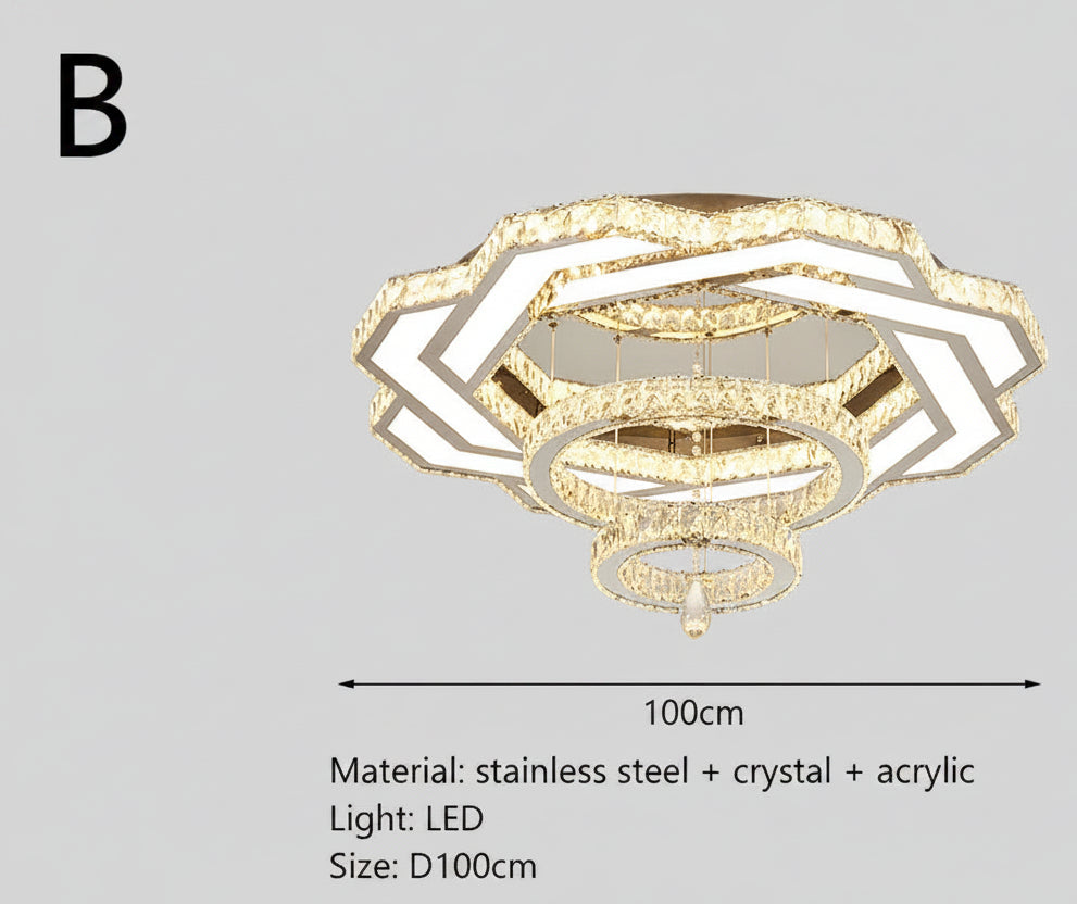 Luxury Modern Crystal Ceiling Chandelier