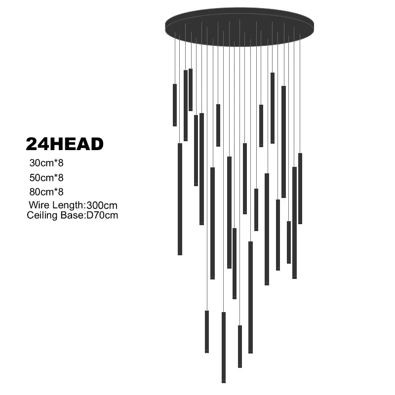 Chandelier For Living Room Or Stairs In Modern Home Or Hotel