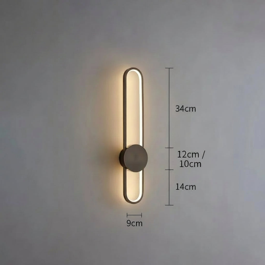 Medium Modern Wall Sconce Light For Living Room Bedroom