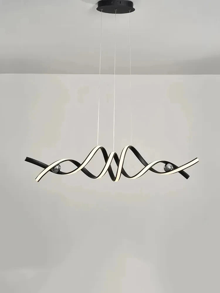 Hanging Ceiling Light For Dining And Living Room Black