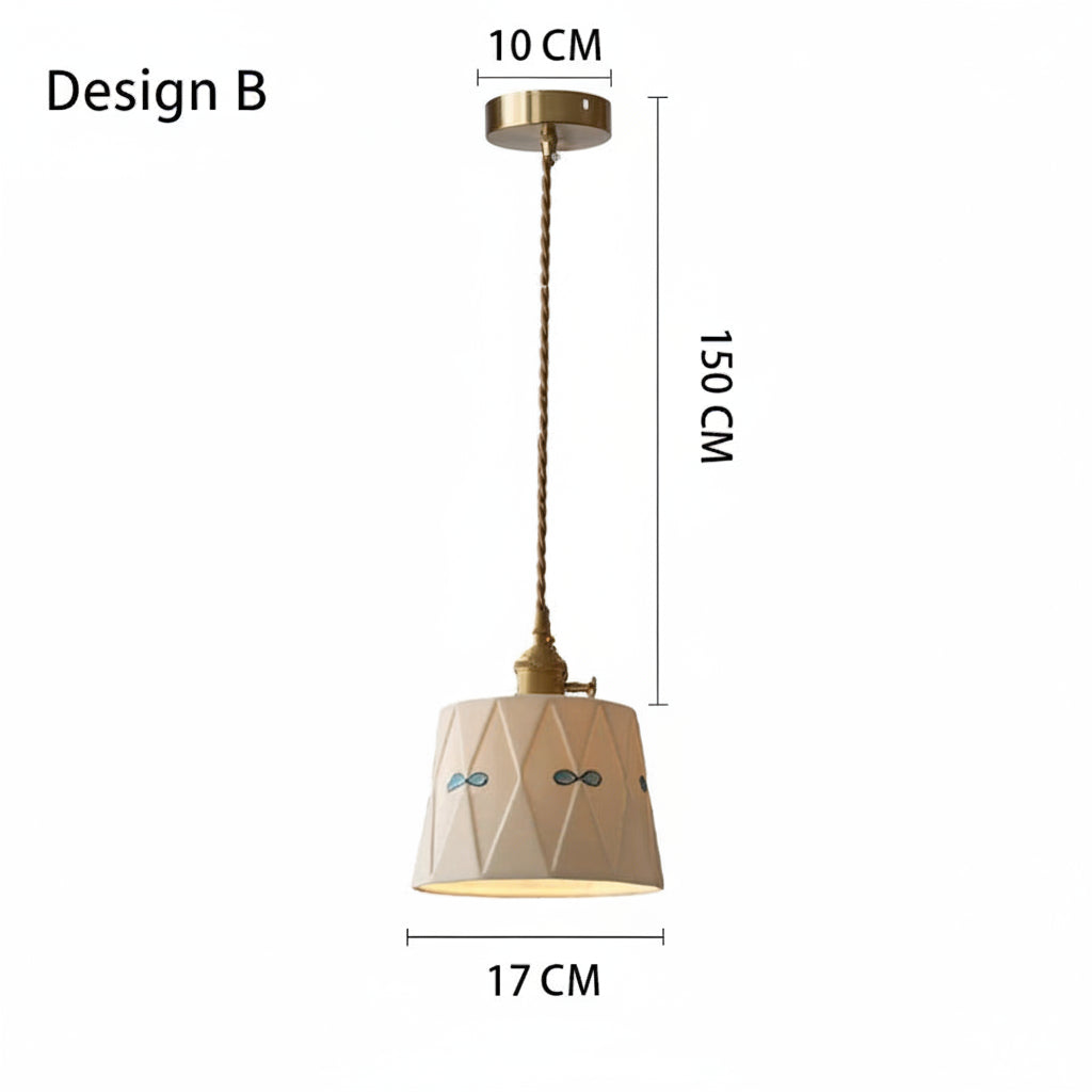 Ceramic Hanging Pendant Lights