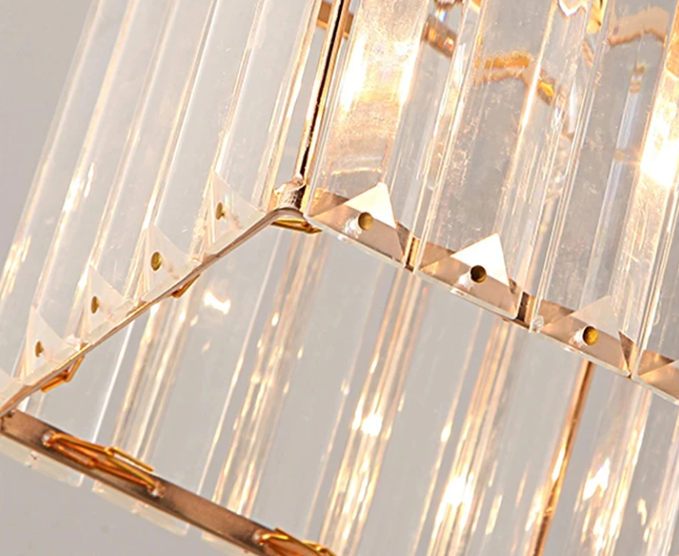 Crystal Ceiling Lamp detail
