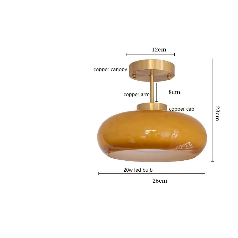 Glass Pendant Ceiling Lights