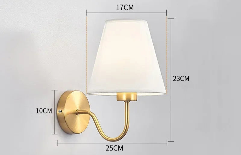 Gold Wall Lamp
