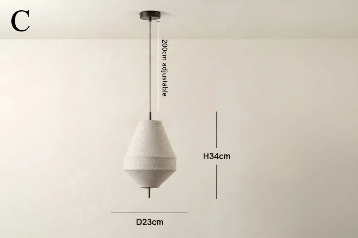 Japanese Style Pendant Light C