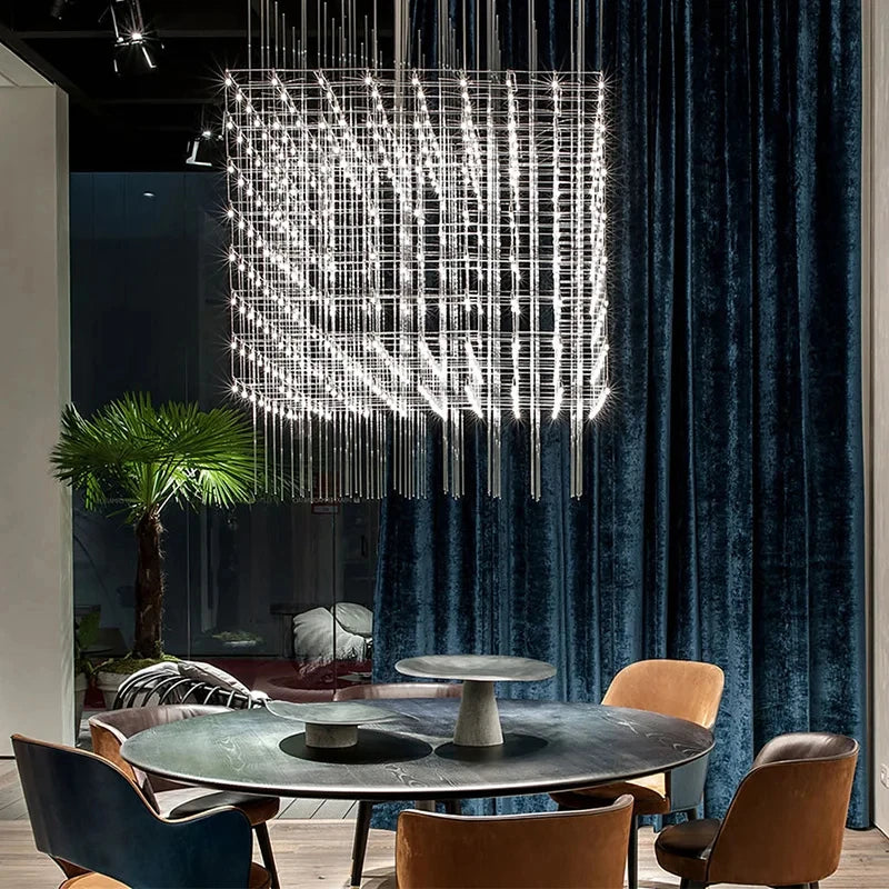 Luxury Contemporary Chandelier – Brentwood Interiors