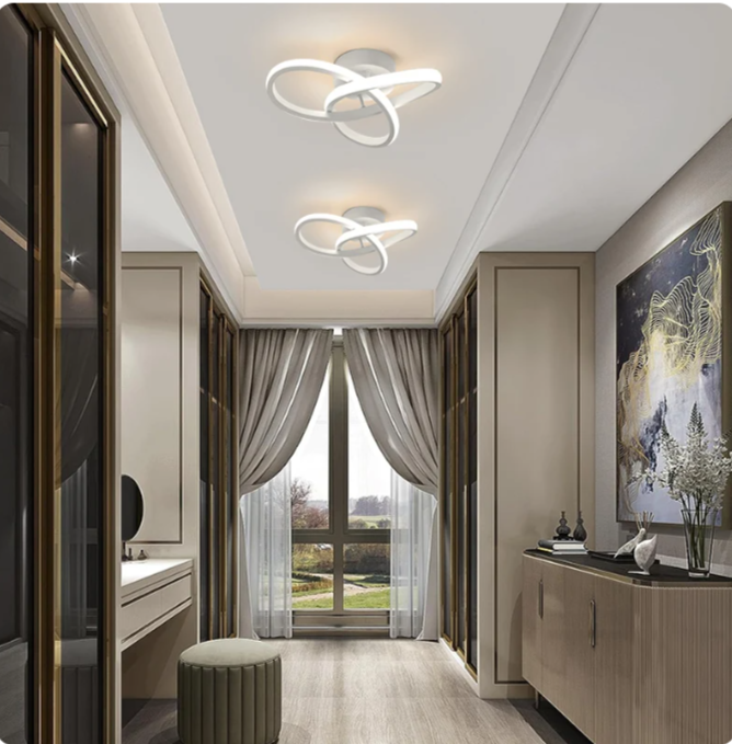 White Modern Ceiling Lamps