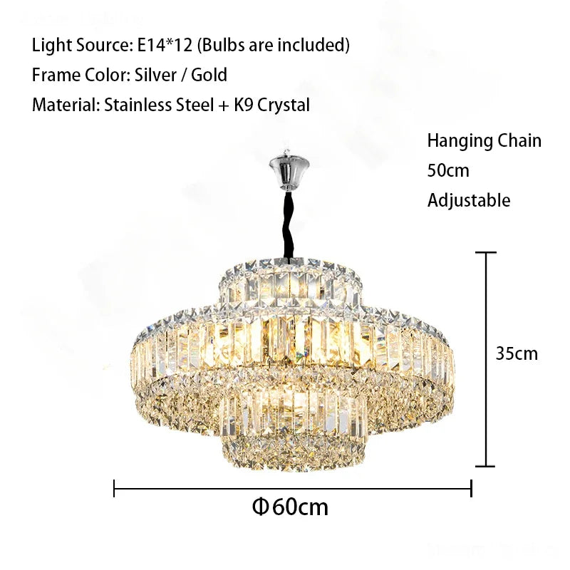Modern Design Crystal Chandelier