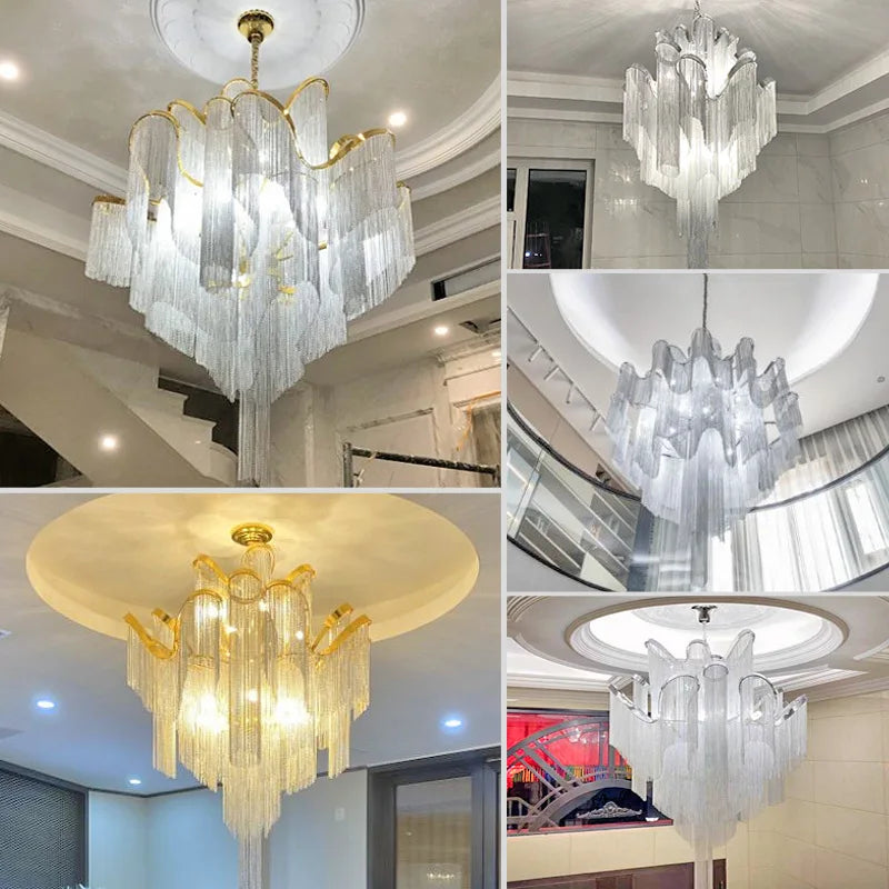 Modern Tassel Chandelier