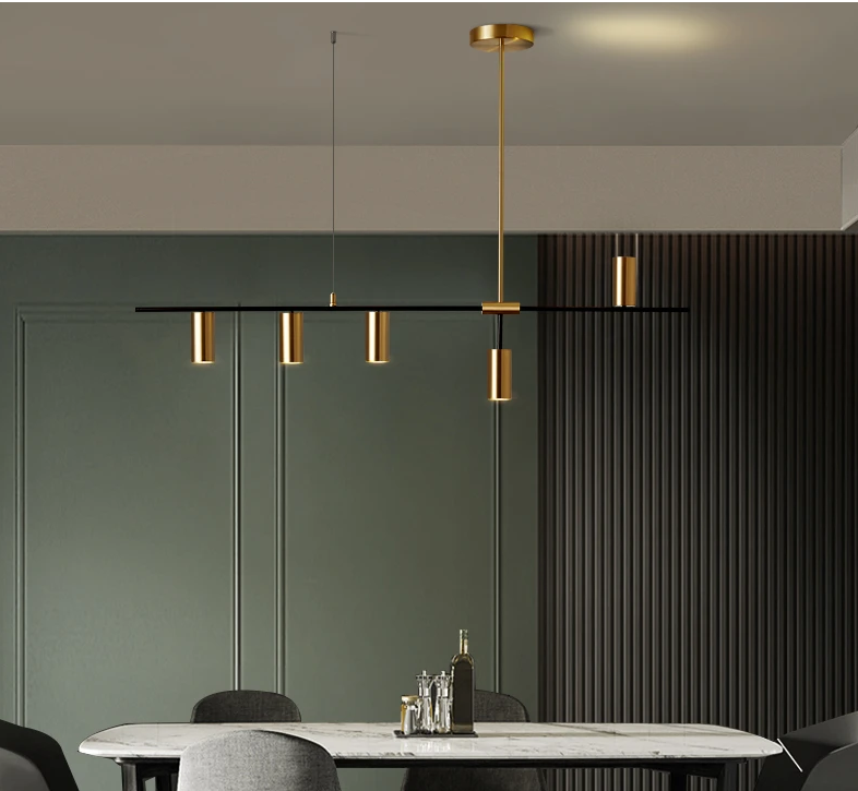 black and gold ceiling lights