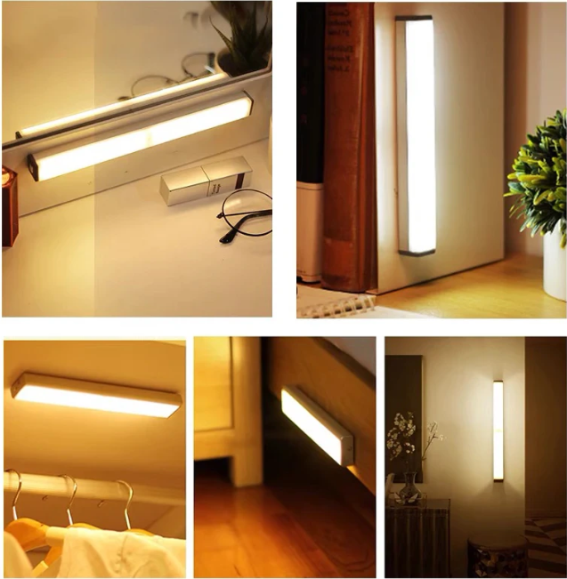 Rechargeable LED Motion Sensor Light Night Lights