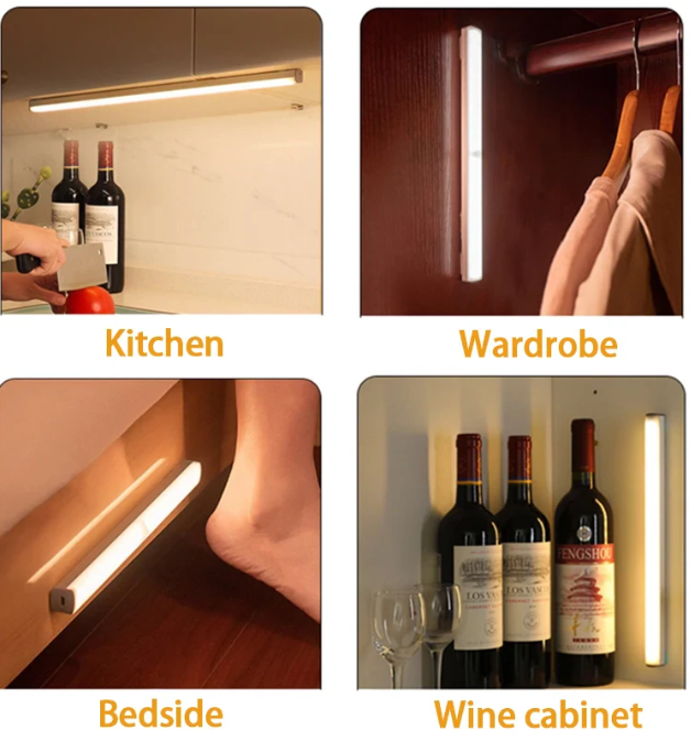 Rechargeable LED Motion Sensor Cabinet Light Night Light