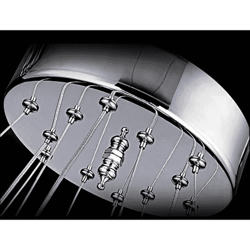 Modern Crystal Circle Chandeliers