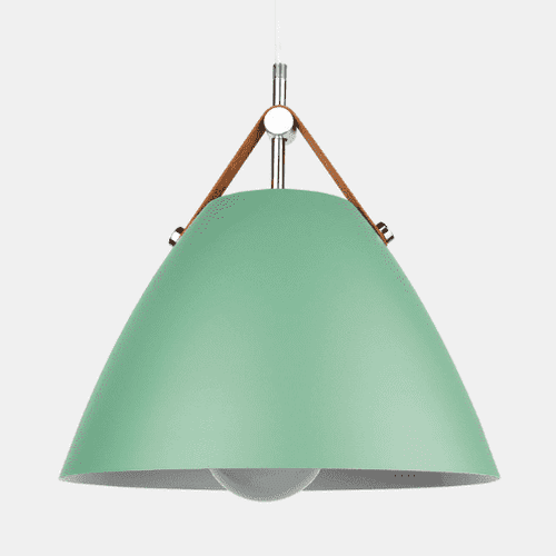 Lampe suspendue au design moderne.