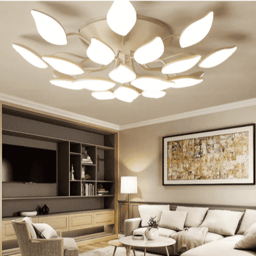 Contemporary Modern Ceiling Light living room