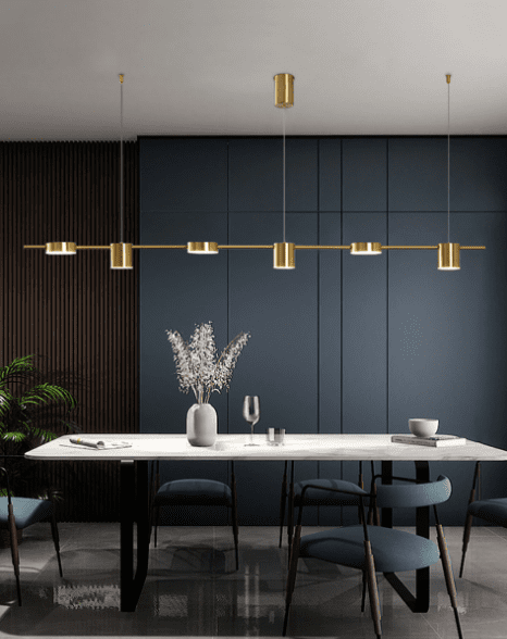 Modern Brass Chandeliers