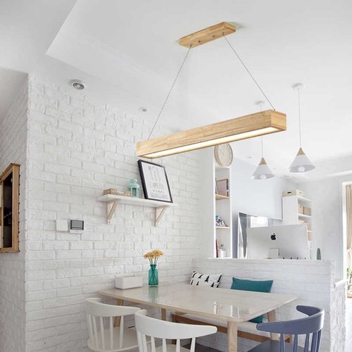 Wooden Pendant Light kitchen