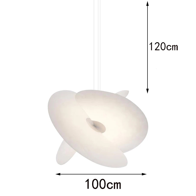 100 cm Nordic Design Silk Hang Light