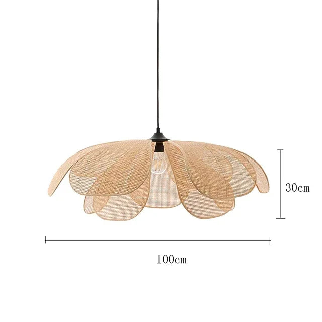 Large Rattan Pendant Ceiling Lights