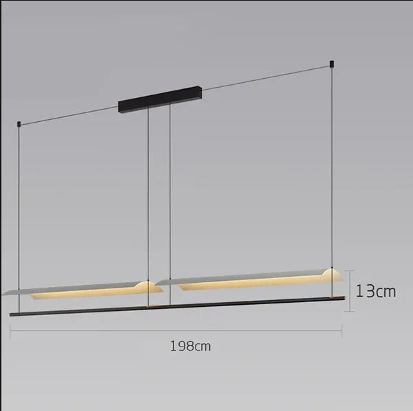 198 cm Contemporary Lighting For Home Restaurant Office