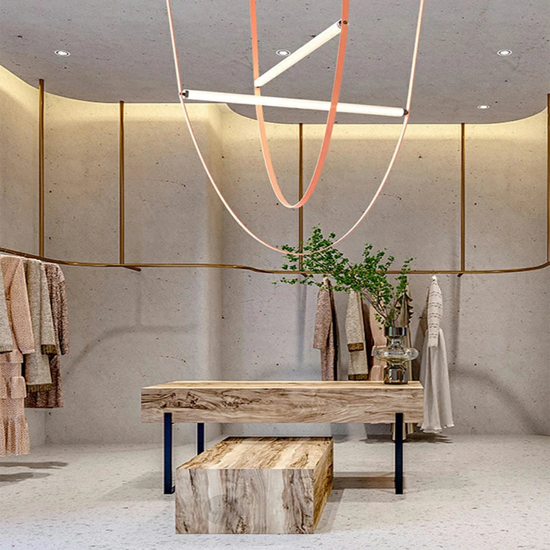 Leather Strap Ceiling Lights