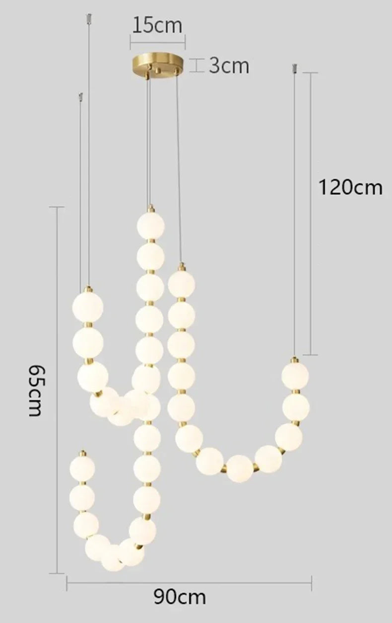36 Ball Pendant Light Chandelier