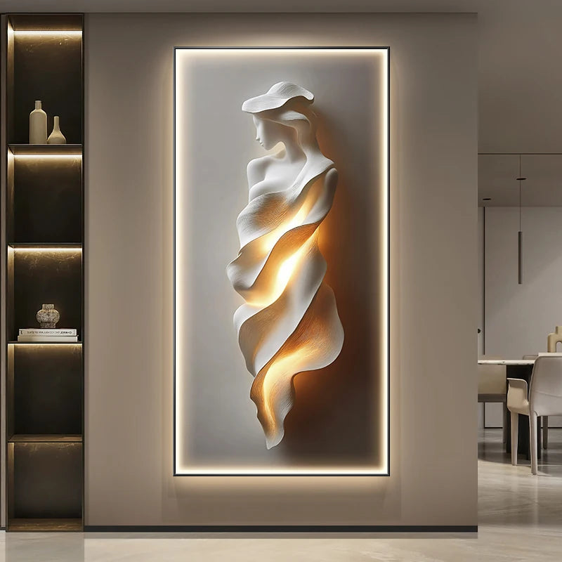 3D Effect Wall Lamps