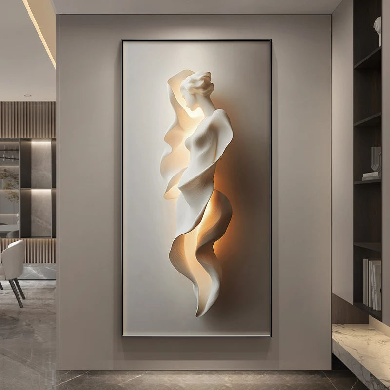 3D Effect Wall Light