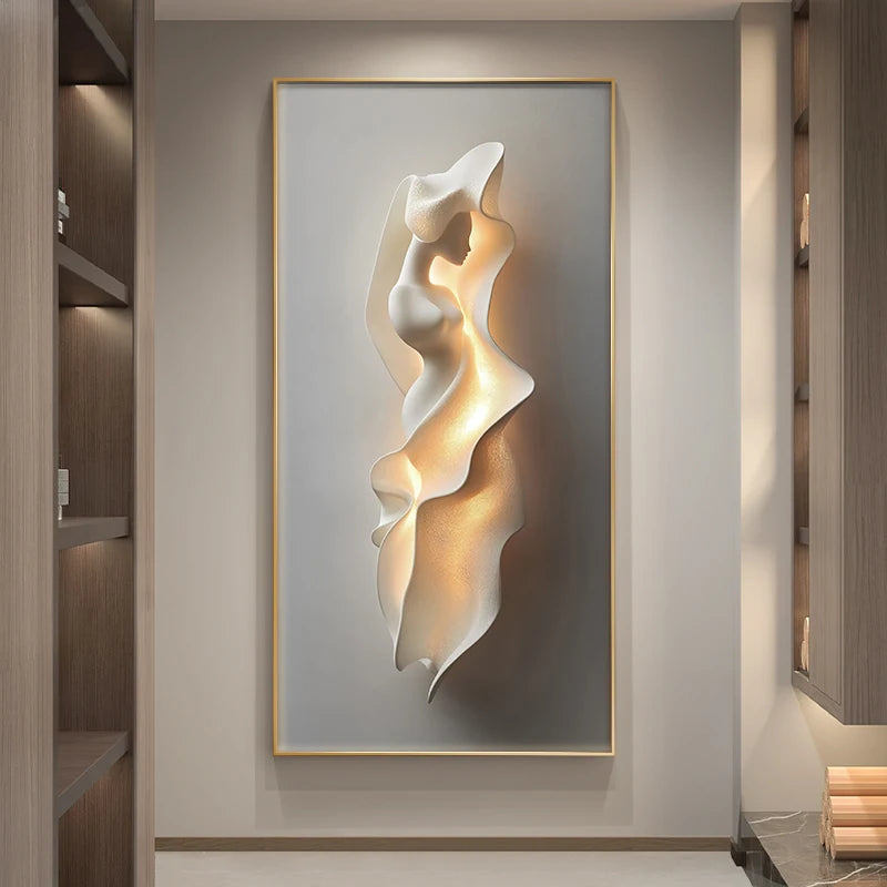 3D Effect Wall Lights