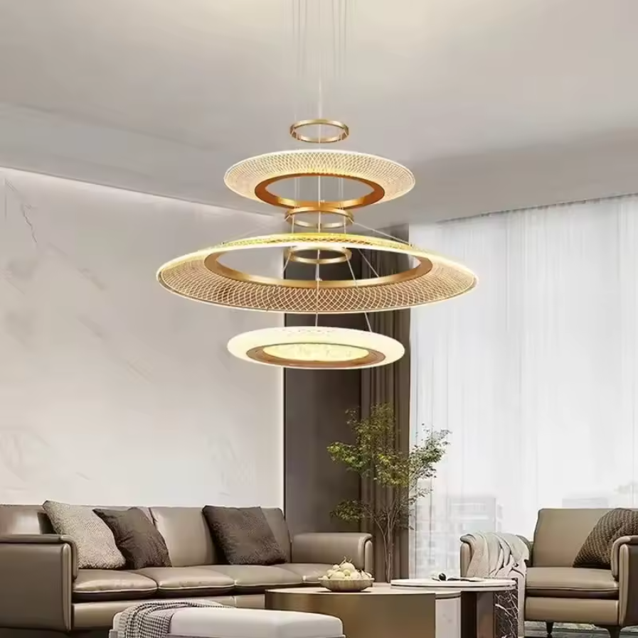 3 Layer Contemporary Hanging Ceiling Light