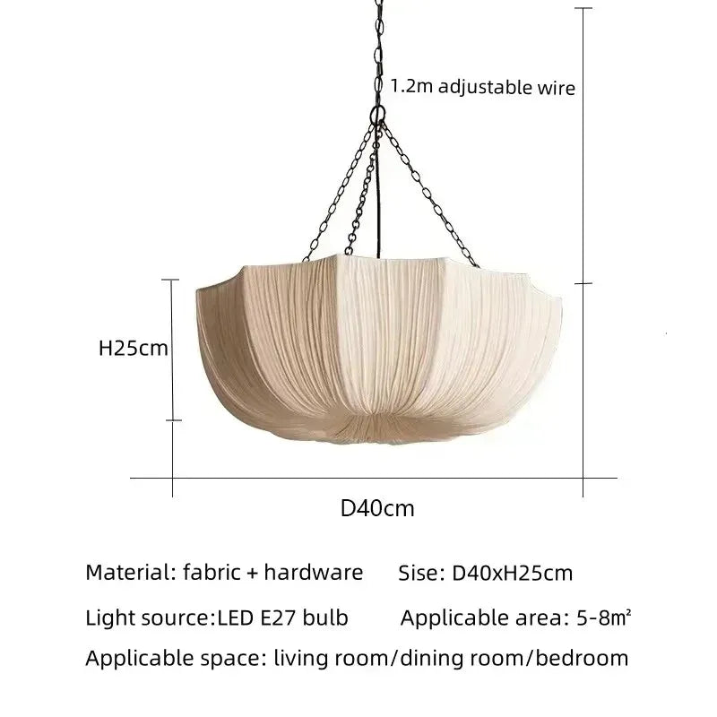 Fabric Lamp For Dining Room Kitchen Bedroom