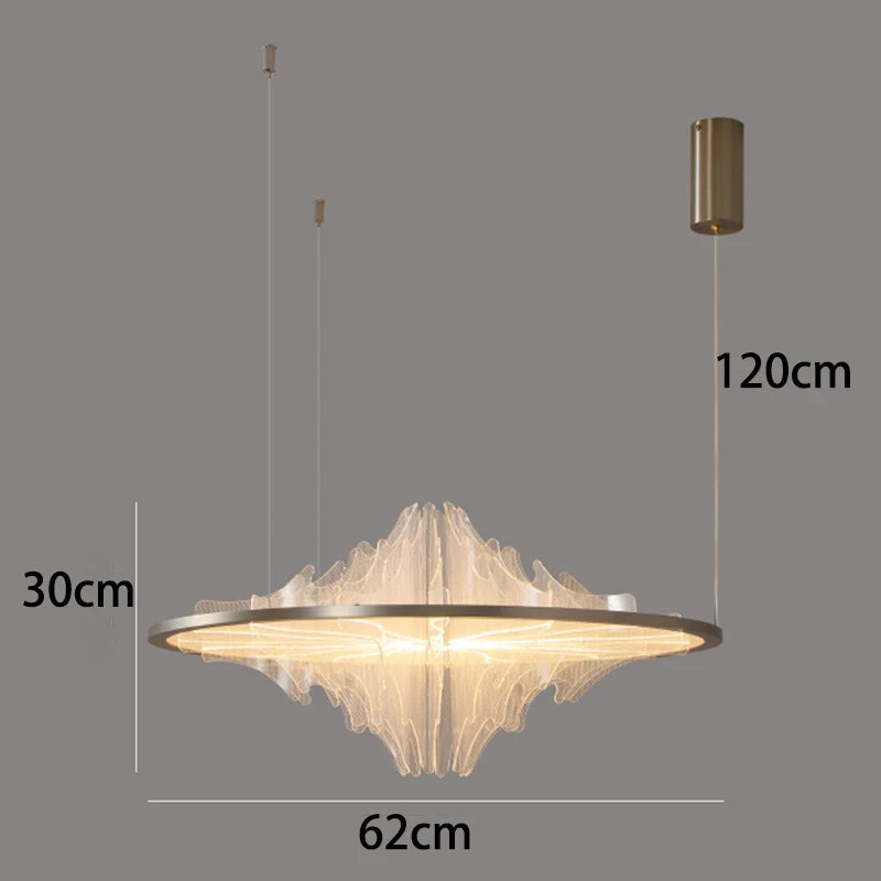 60 cm Adjustable Pendant Ceiling Lights