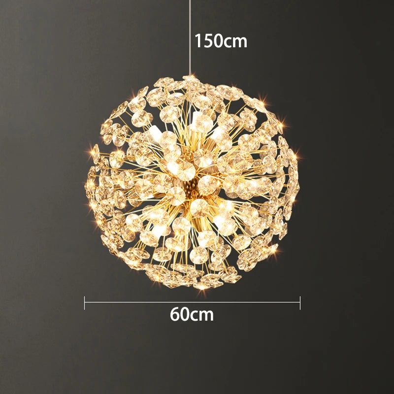 Crystal Ball Ceiling Lights