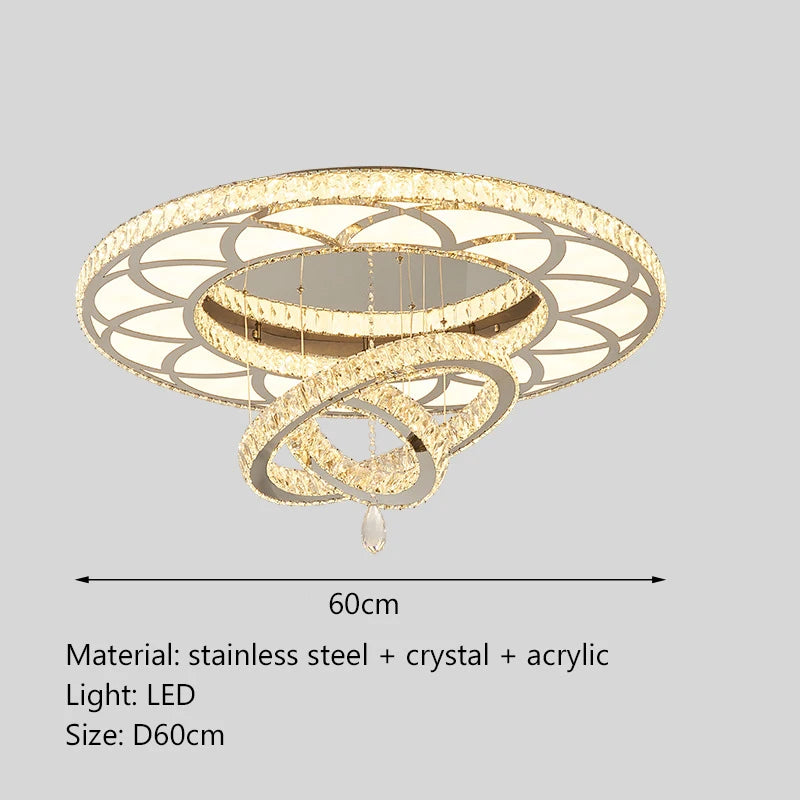Design A Luxury Modern Crystal Ceiling Chandelier
