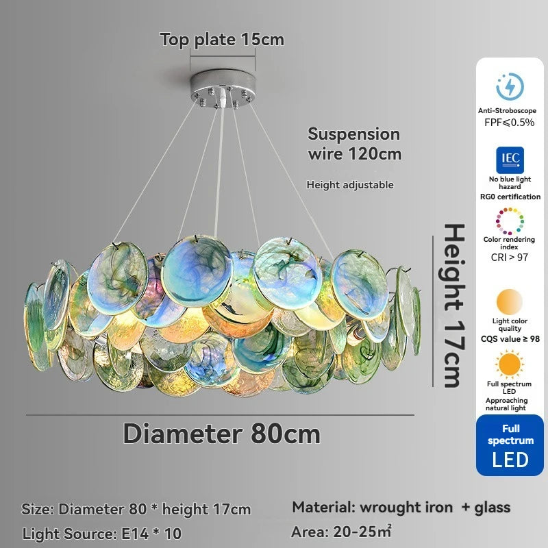 Large Murano Glass Ceiling Lights