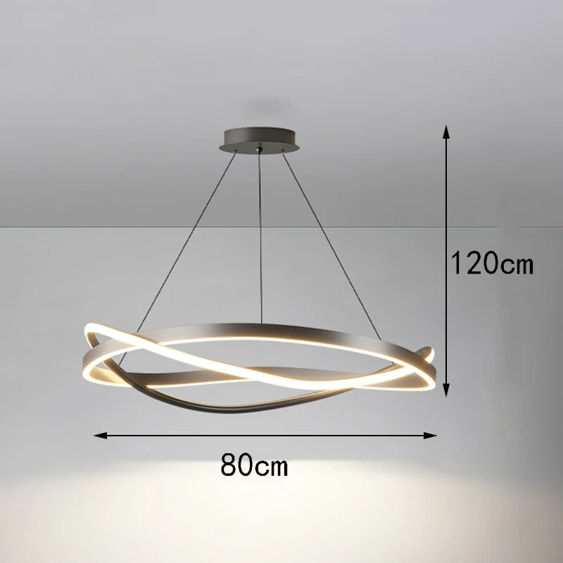 80 cm Nordic Hanging Ceiling Light