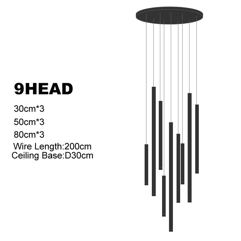 Chandelier For Living Room Or Stairs In Modern Homes