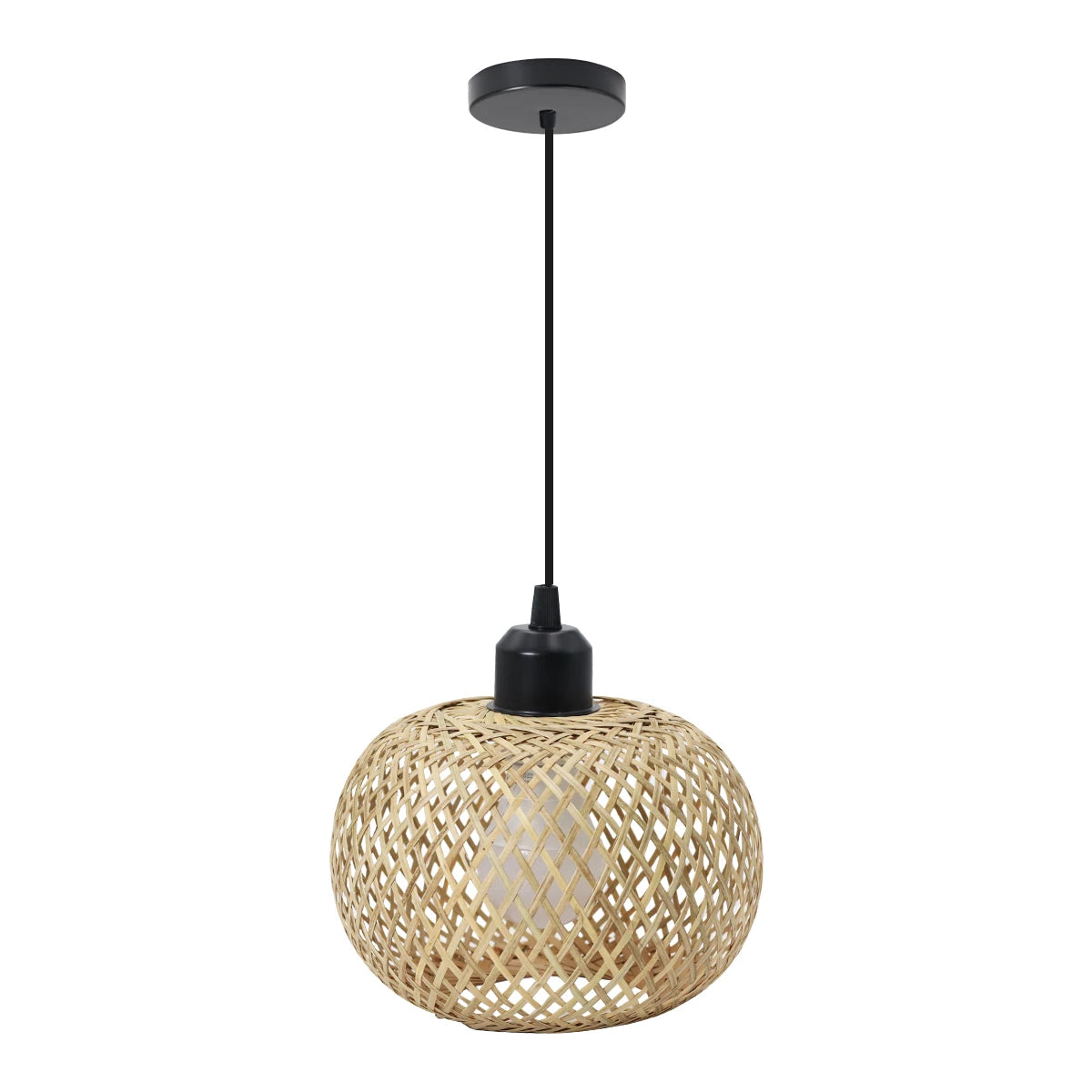 Bamboo Pendant Lamp Natural Rattan Chandeliers