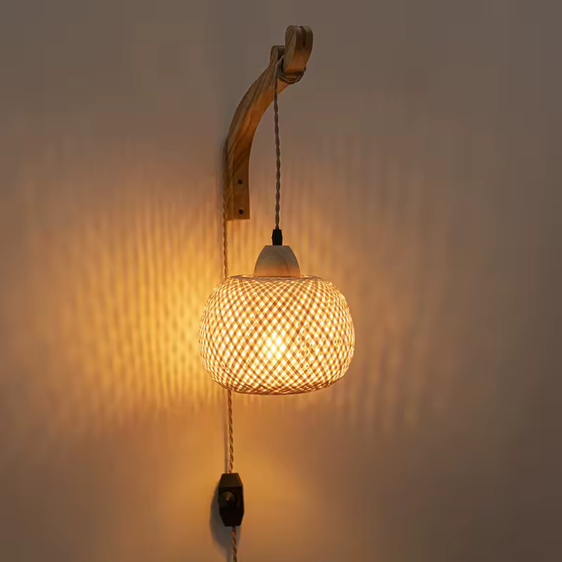 Bamboo Wall Lamps Lantern