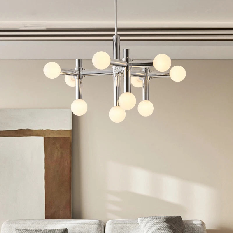 Bauhaus Silver Ceiling Lamps