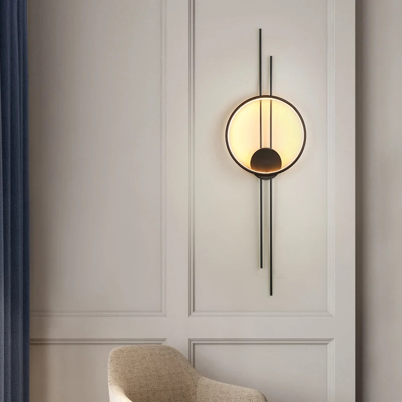 Bedroom Minimalist Postmodern Wall Lamp