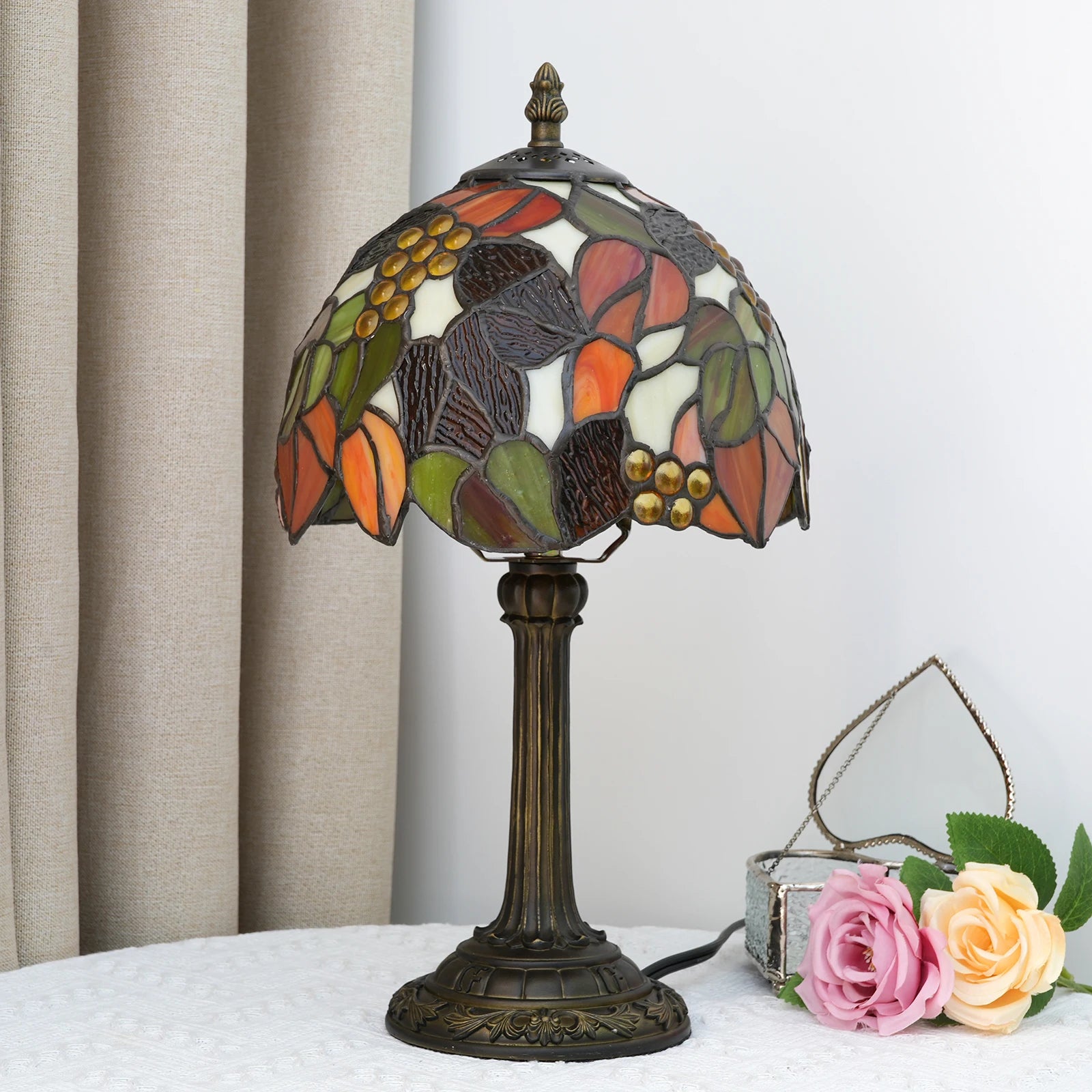 Bedside Tiffany Table Lamp 