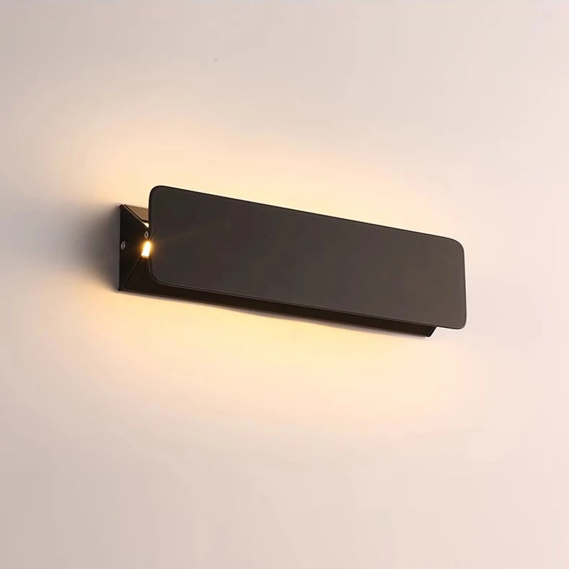 Black Adjustable Wall Lamp For Living Room Bedroom 