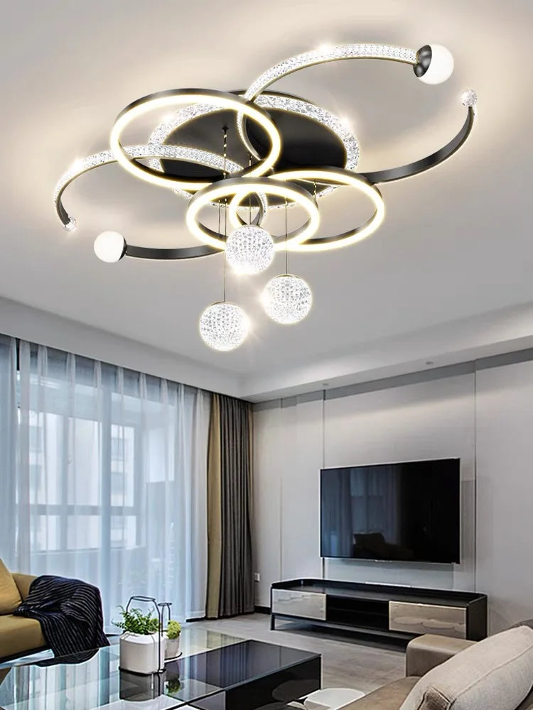 Ceiling Light For Living Room Black