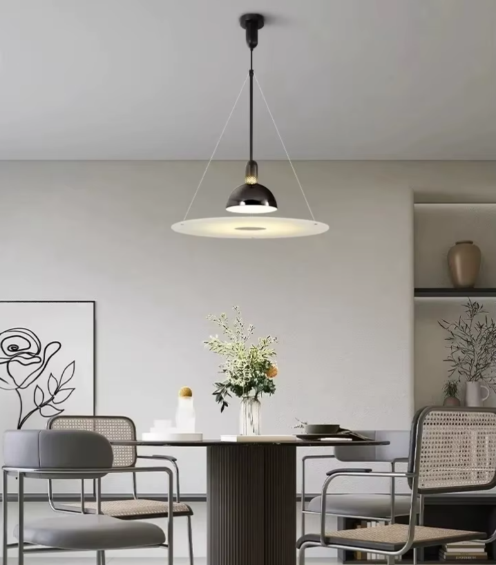 Black Hanging Pendant Ceiling Light For Kitchen Dining Room