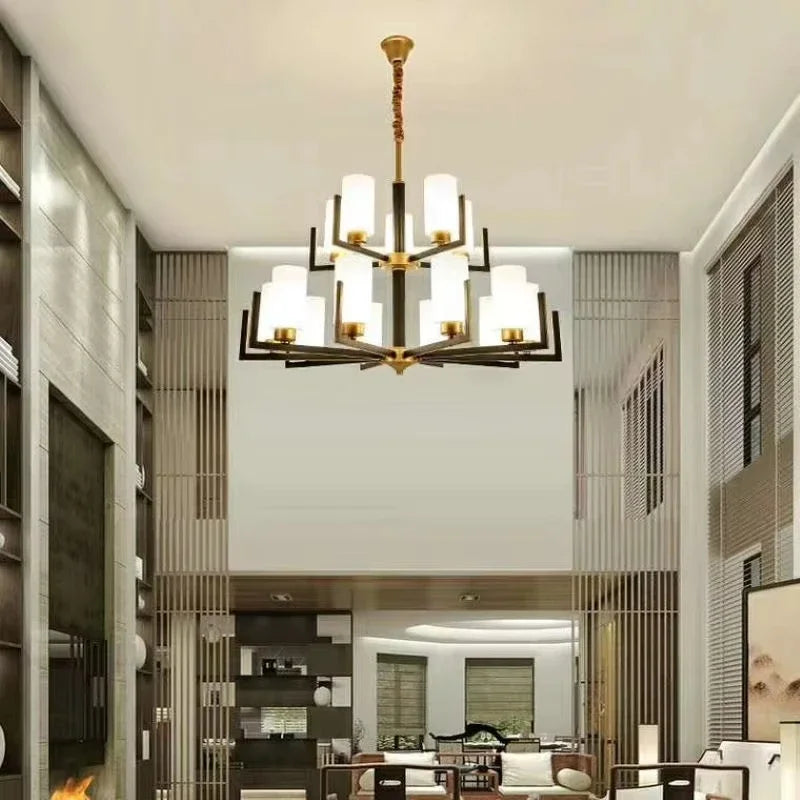Black Modern Nordic Chandelier For Dining Room