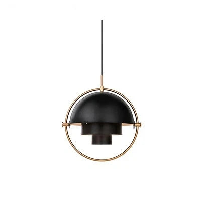 Black Rotating Ball Pendant Lights