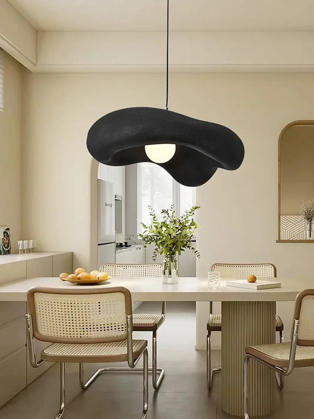 Wabi Sabi Minimalist Ceiling Lamp Black