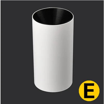 Black And White Cylindrical Ceiling Lights