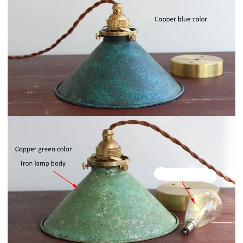 Blue Shabby Chic Pendant Lights